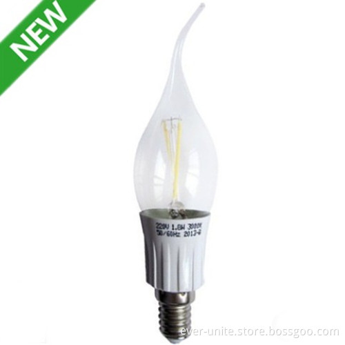 New Hot Selling LED Filament Candle Light 1.8W E14